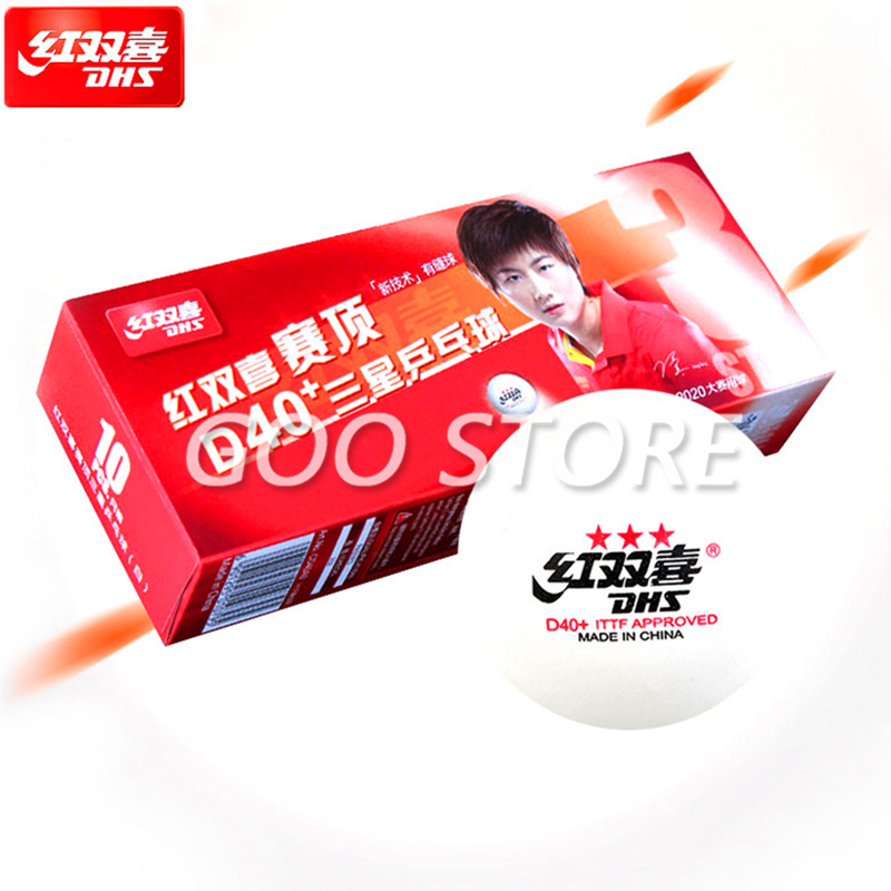 Table Tennis Game Pc - DHS 3-Star D40 + ลูกปิงปอง 3
