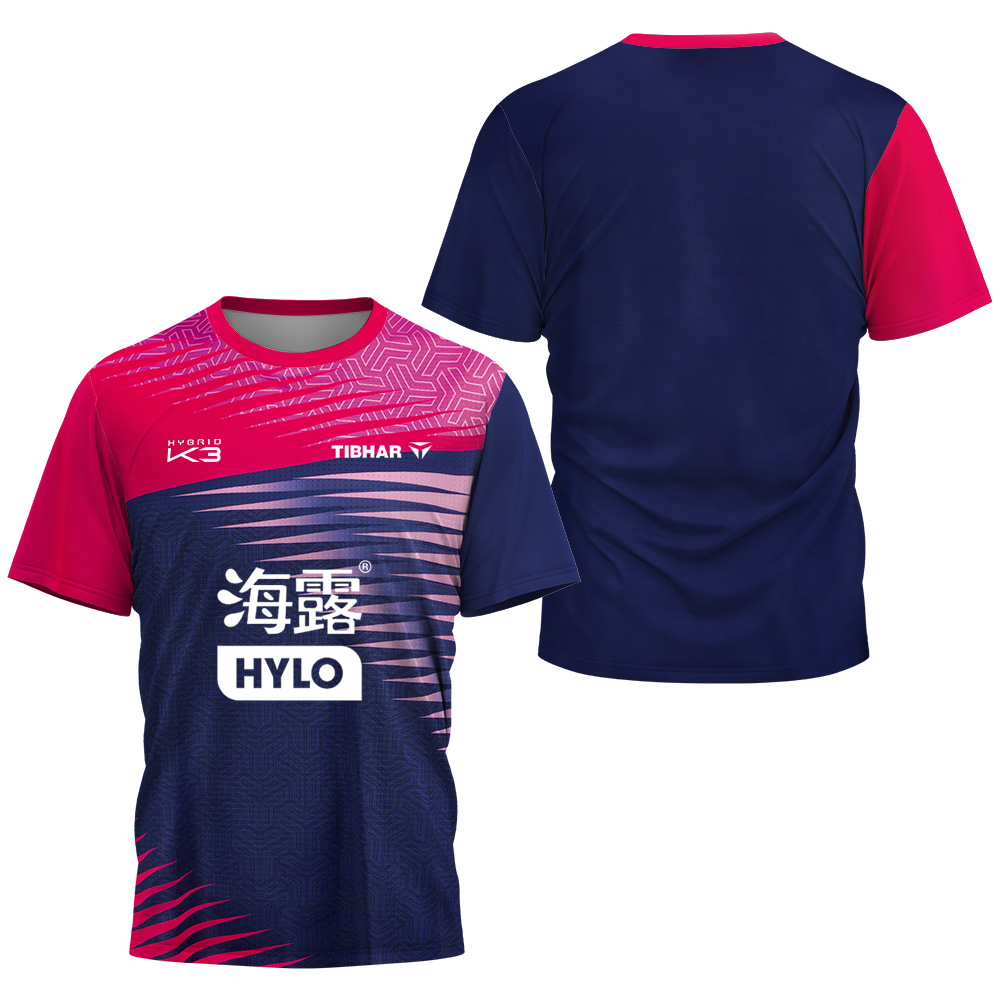 Table Tennis Usa Team - เสื้อยืดฟีลิกซ์ เลอบรุน พิมพ์ลาย 3 มิติ ระบายอากาศ
