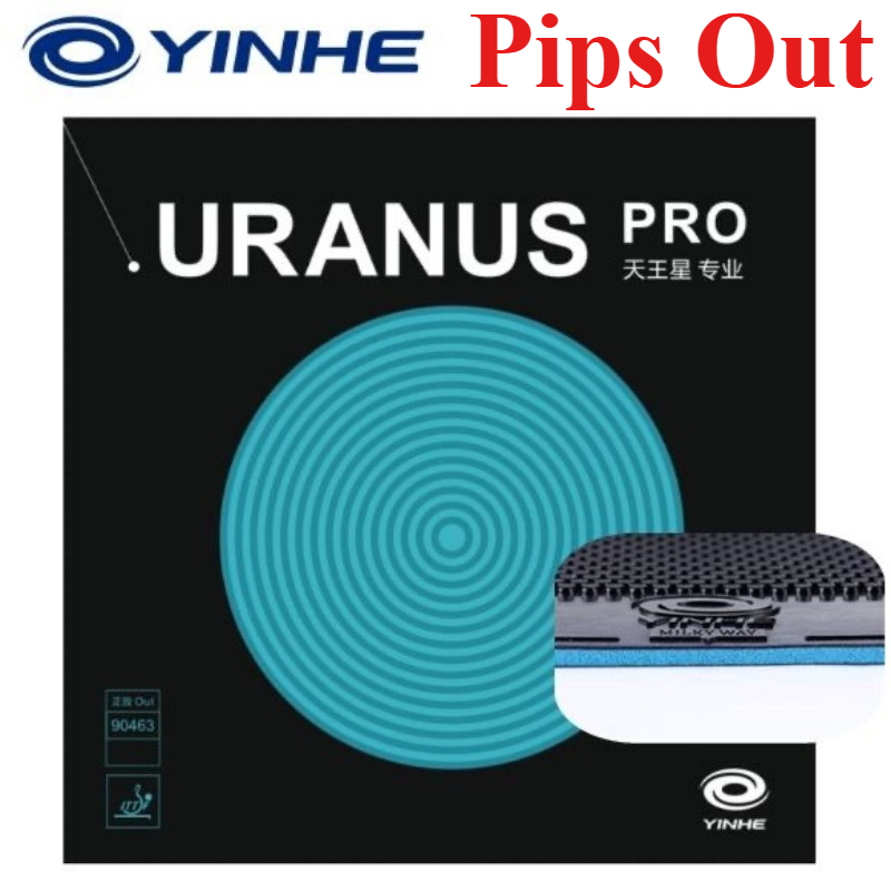Table Tennis Or Tennis Table - ยางปิงปอง YINHE URANUS PRO แบบหนามเตี้ย สำหรับเกมรุก