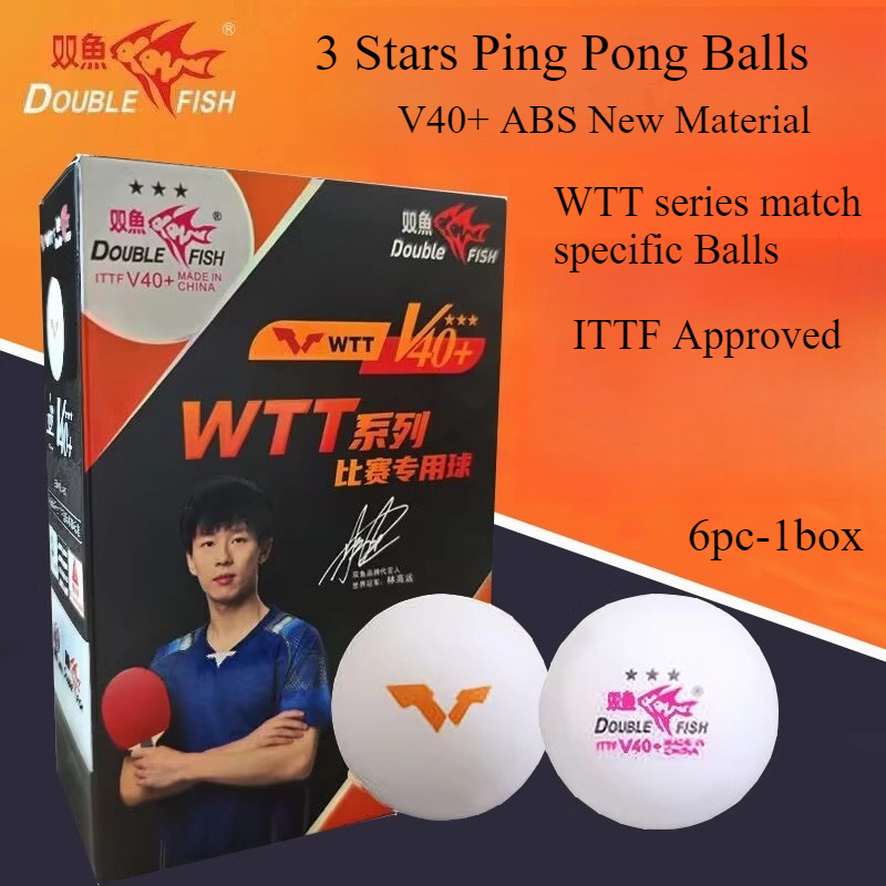 Table Tennis Match - 1/2/3 กล่องปลาคู่ 3 ดาว ITTF ลูกปิงปอง