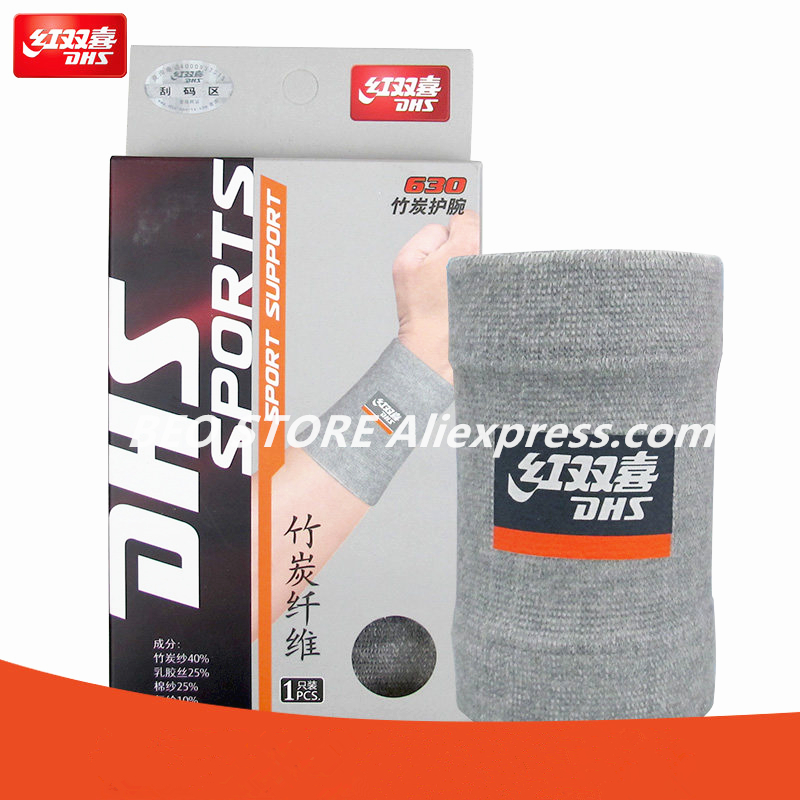 Wristband Ping Pong - DHSสายรัดข้อมือคาร์บอนไฟเบอร์ตารางเทนนิสข้อมือสำหรับปิงปองแบดมินตันUnisexกีฬาเหงื่อBandรั้งผ้าSweatband