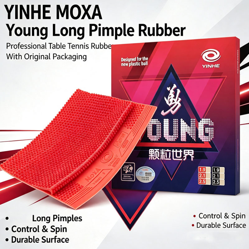 Table Tennis Game Pc - ยางปิงปอง YINHE YOUNG Long Pips-Out รุ่นดั้งเดิม