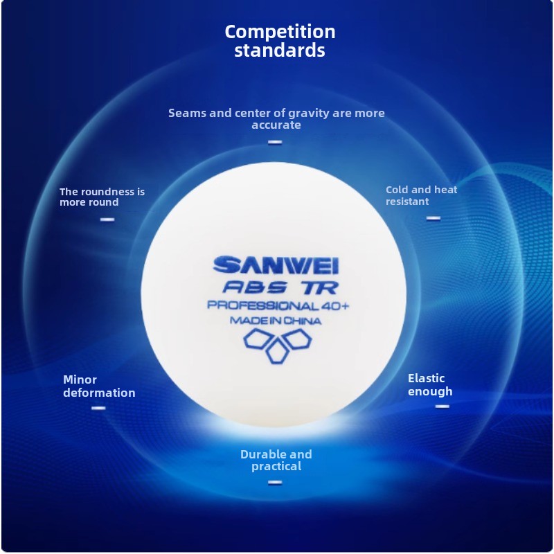 50 100 pcs Sanwei ใหม่วัสดุพลา - Table Tennis Game Pc บทวิจารณ์และราคา