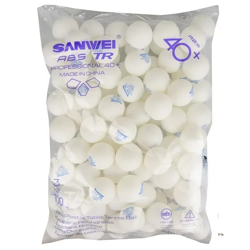 50 100 pcs Sanwei ใหม่วัสดุพลา - Table Tennis Game Pc บทวิจารณ์และราคา