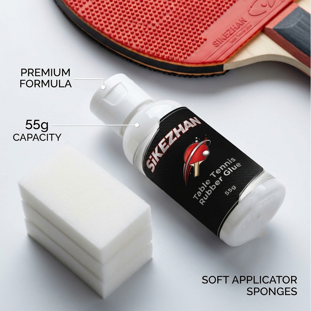 กาวติดยางปิงปอง 55G พร้อมฟองน้ - Table Tennis Match บทวิจารณ์และราคา
