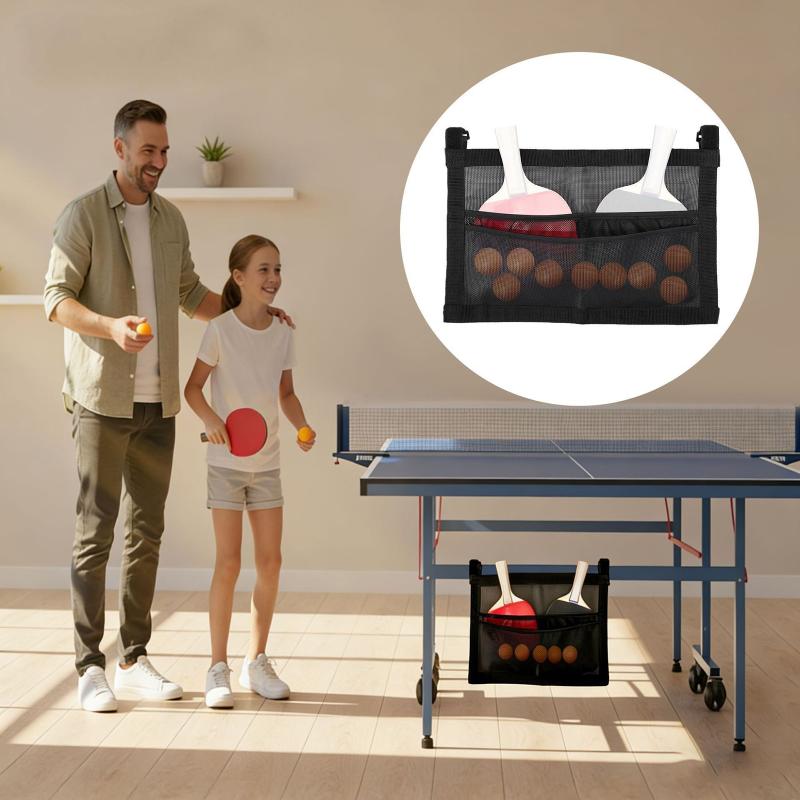 ที่เก็บลูกปิงปองแบบตาข่ายใหม่  - Table Tennis Or Tennis Table บทวิจารณ์และราคา