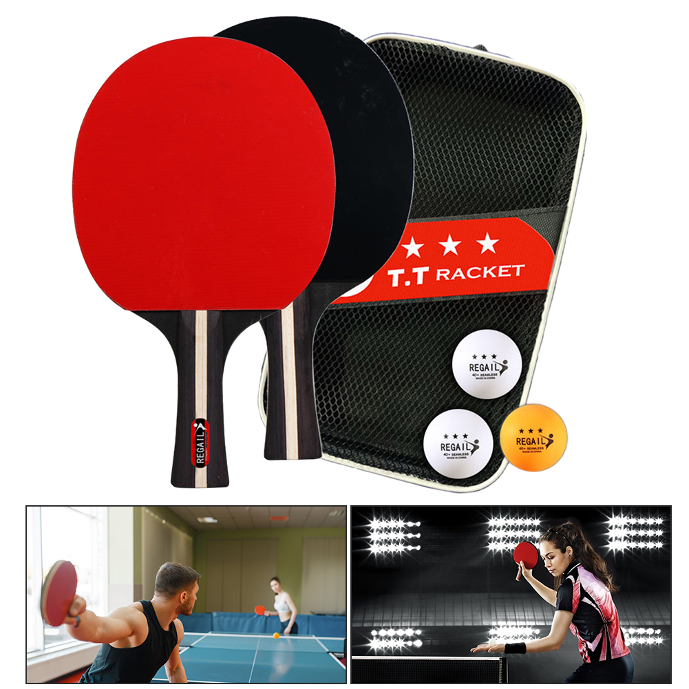 ชุดไม้ตีปิงปองสำหรับลายกีฬาปิง - Table Tennis Match บทวิจารณ์และราคา