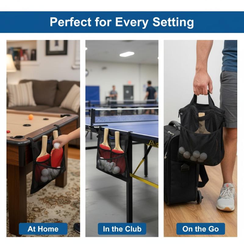 ที่เก็บลูกปิงปองแบบตาข่ายใหม่  - Table Tennis Or Tennis Table บทวิจารณ์และราคา