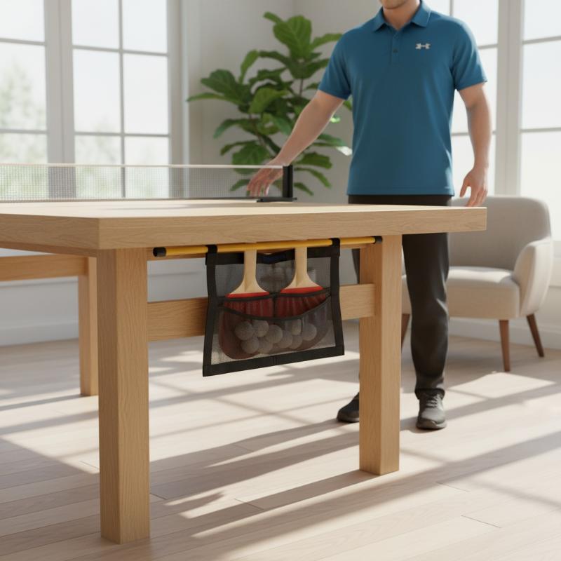 ที่เก็บลูกปิงปองแบบตาข่ายใหม่  - Table Tennis Or Tennis Table บทวิจารณ์และราคา