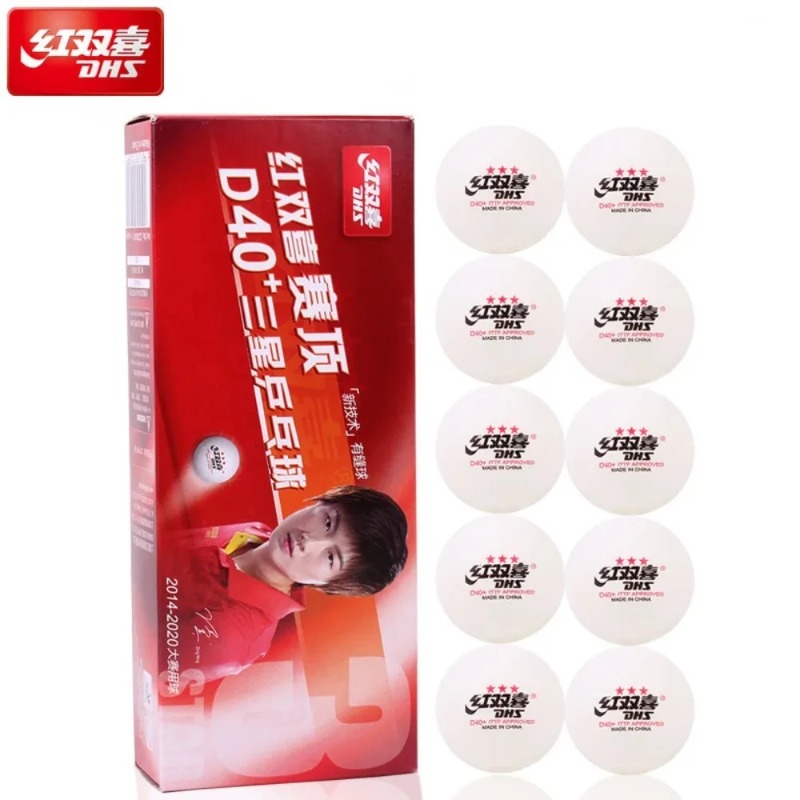 ลูกปิงปอง DHS รุ่น Seamed D40+ - Table Tennis Game Pc บทวิจารณ์และราคา
