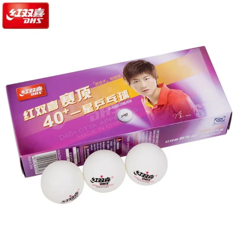 ลูกปิงปอง DHS รุ่น Seamed D40+ - Table Tennis Game Pc บทวิจารณ์และราคา