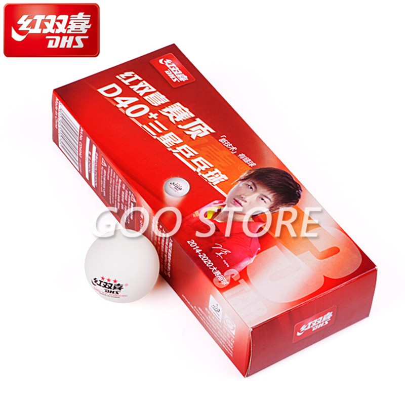 DHS 3 ดาว D40 + ลูกปิงปอง 3-ST - Table Tennis Game Pc บทวิจารณ์และราคา