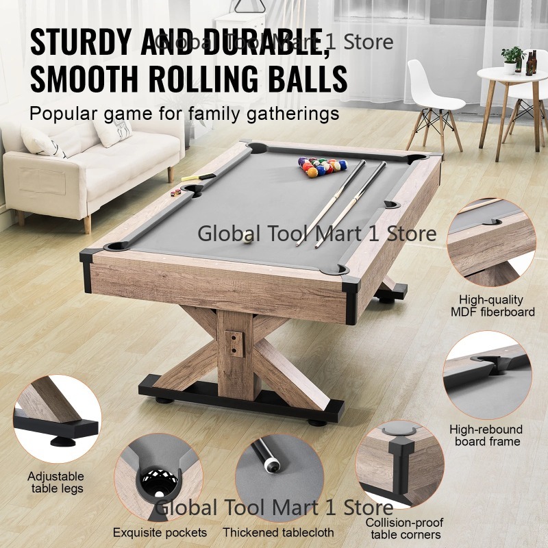 โต๊ะบิลเลียด VEV-OR 7 ฟุต 3-in - Table Tennis Or Tennis Table บทวิจารณ์และราคา