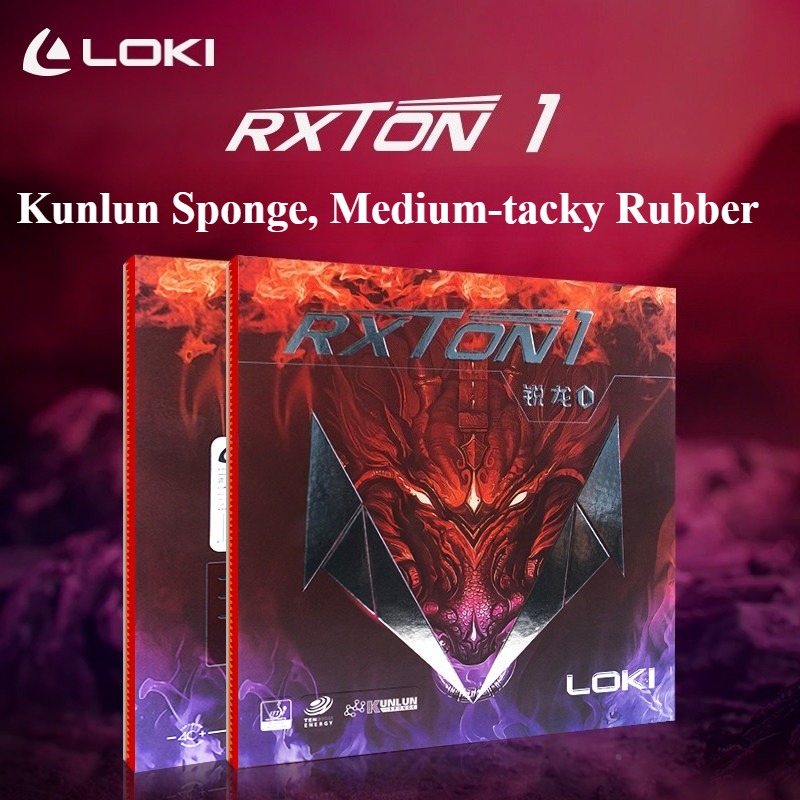 แผ่นยางปิงปอง LOKI RXTON 1 Sti - Table Tennis Or Tennis Table บทวิจารณ์และราคา