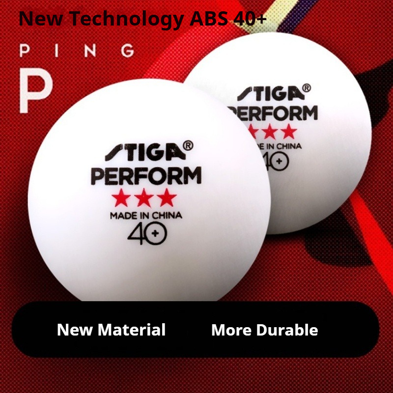 ลูกปิงปอง STIGA 3 ดาว 40+ ABS  - Table Tennis Game Pc บทวิจารณ์และราคา