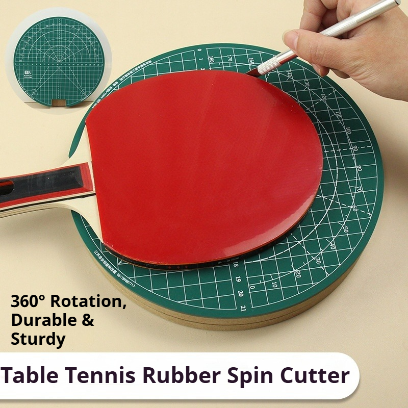 ชุดแผ่นรองตัดยางปิงปองแบบหมุนไ - Table Tennis Match บทวิจารณ์และราคา
