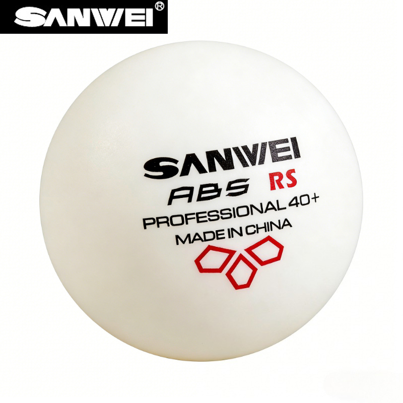 ลูกปิงปอง SANWEI ABS วัสดุใหม่ - Table Tennis Game Pc บทวิจารณ์และราคา