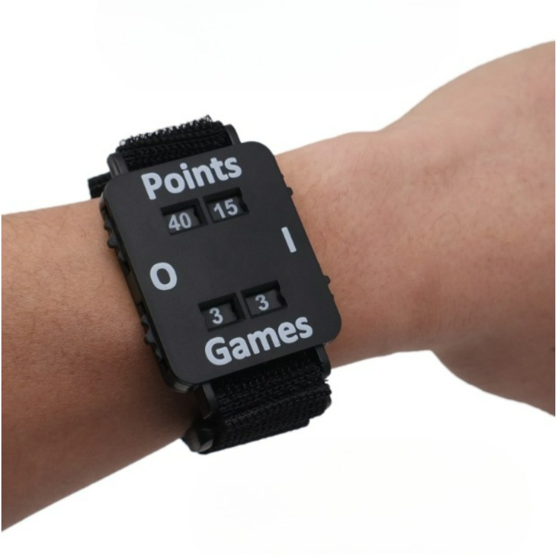 นาฬิกานับคะแนนเทนนิสพร้อมสายรั - Wristband Ping Pong บทวิจารณ์และราคา