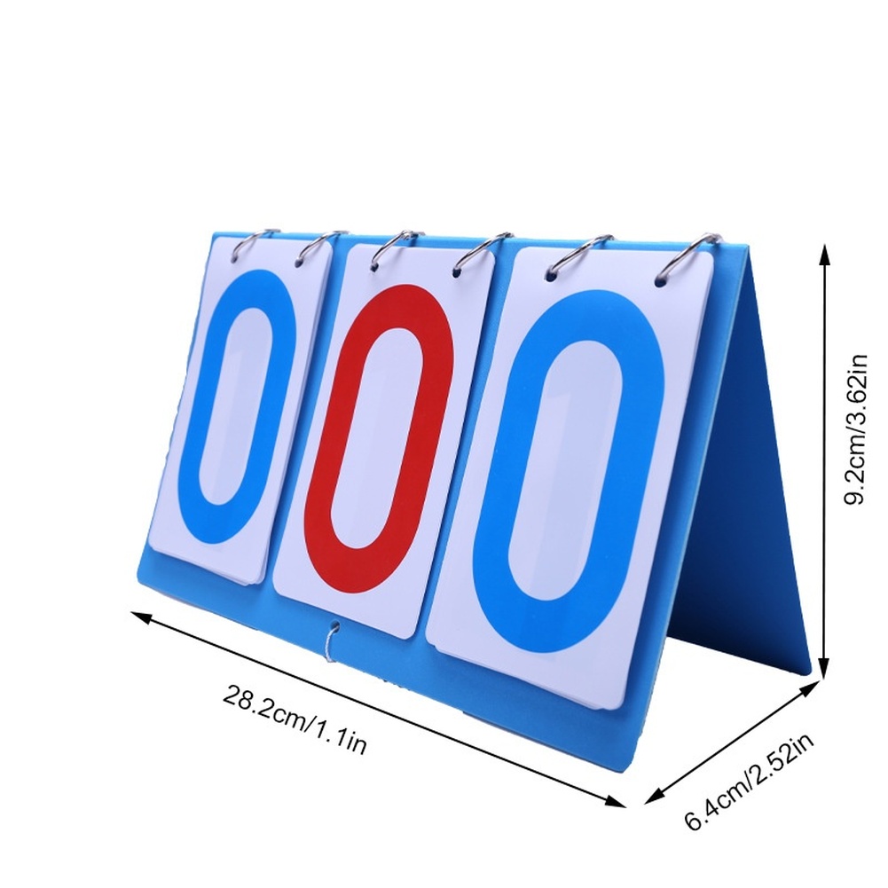 ป้ายคะแนนพีวีซีแบบพลิกได้ 2 3  - Table Tennis Or Tennis Table บทวิจารณ์และราคา